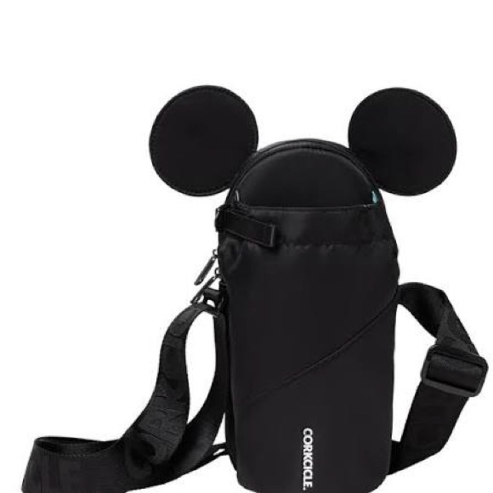 Corkcicle Black Mickey Ears Belt Bag